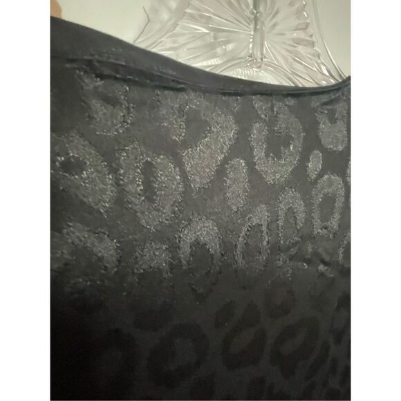 Misguided Satin Tie Front Wide Leg Jumpsuit Black Size 10 - Picture 5 of 11